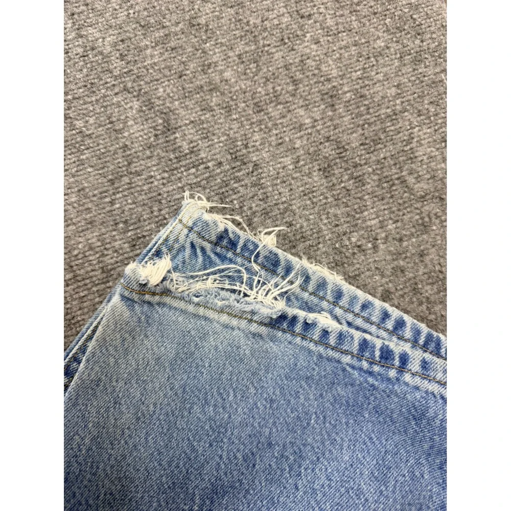 Carhartt B17-DST Mens Relaxed Fit Jeans Light‎ Wash Blue Denim 50x32 Distressed